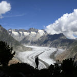 PERMAFROST, ALETSCHGLETSCHER, WELTKULTURERBE, ALPEN, BERGE, BERGWANDERN, WANDERER, WANDERUNG, BERGWANDERUNG,