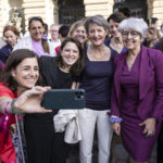 FRAUENSTREIKTAG, FRAUENSTREIKTAG, FRAUENDEMONSTRATION, FRAUENKUNDGEBUNG, FRAUENBEWEGUNG, FRAUENRECHTE, GLEICHBERECHTIGUNG, FEMINISMUS, EMANZIPATION, LOHNGLEICHHEIT, PENSIONSALTER, FORDERUNG,