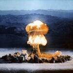 ATOMWAFFE, ATOMPILZ, ATOMBOMBE, EXPLOSION, PILZ