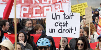 Manifestation crise du logement loyer bail