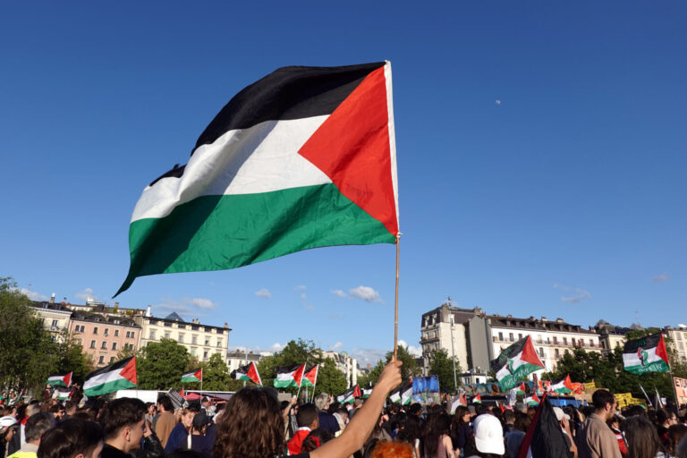 Manifestation Gaza Genève